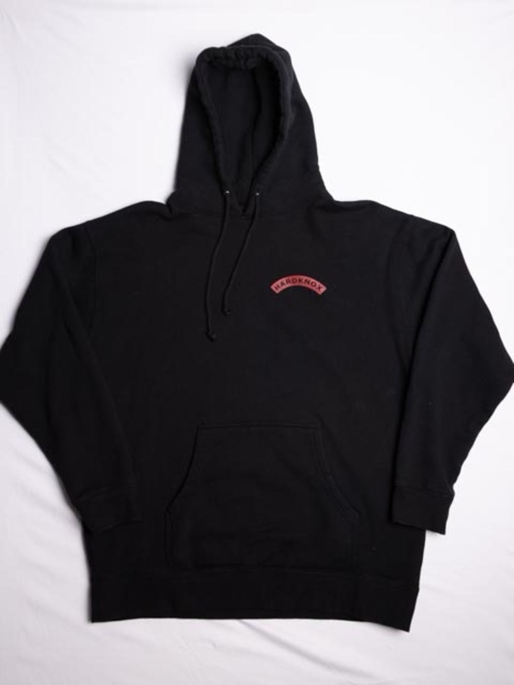Hardknox Sunday Men XL Hoodie Black Cotton Blend Skeleton Graphic Pullover